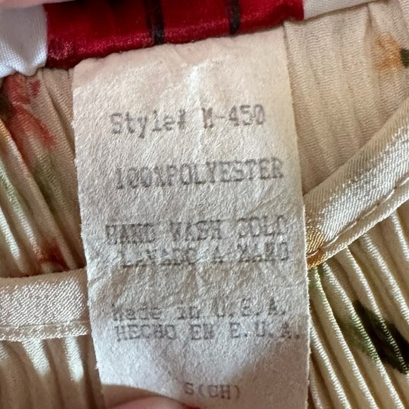 Moa USA Floral Sleeveless Midi Dress Size Small - Picture 14 of 17